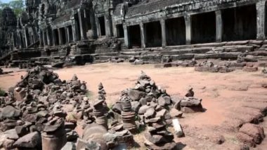 Antik Bayon Tapınağı, Angkor Wat, Siem Reap, Kamboçya