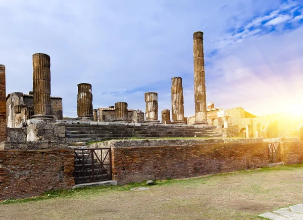 Italien. Ruiner av Pompeius. — Stockfoto