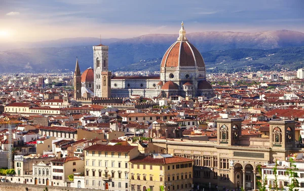 Włochy. Florencja. Katedra Santa Maria del Fiore — Zdjęcie stockowe