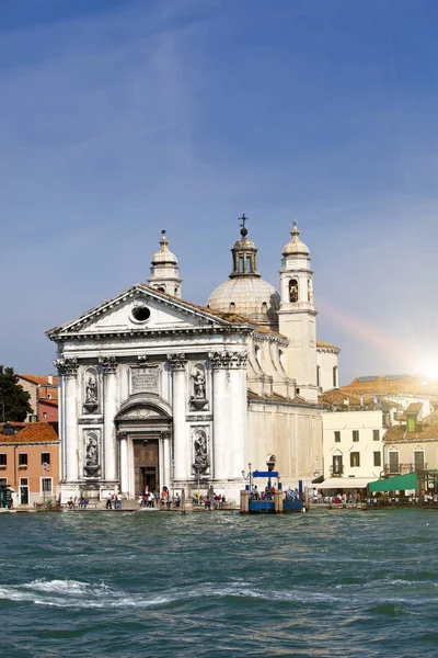 Kerk Santa Maria del Rosario in Italië, Venetië. — Stockfoto