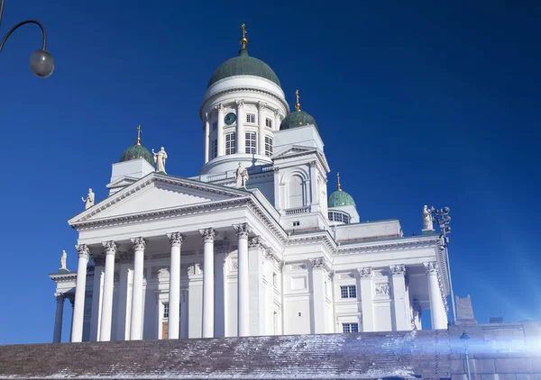 Lutherse kathedraal in helsinki, finland — Stockfoto