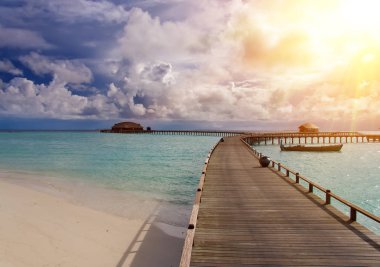 Banyo havlusu güzel genç kadın saç saç kurutma makinesi kurur.