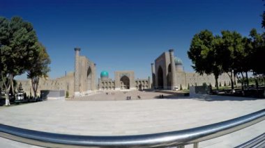 Semerkant, Özbekistan 'daki Registan Meydanı