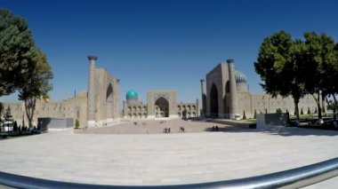 Semerkant, Özbekistan 'daki Registan Meydanı