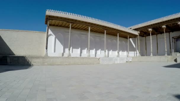 Fortaleza da Arca em Bukhara, Uzbequistão — Vídeo de Stock