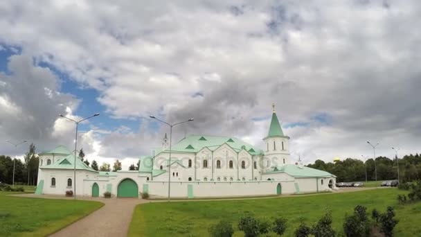 Музей Росії у світову війну в камері бойових lapse Царське село Museum.time — стокове відео