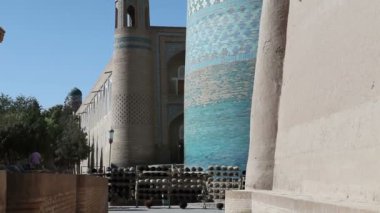 bitmemiş Kalta küçük Minare Minareli Muhammed Amin Han 19. yüzyıl. Hiva, Özbekistan