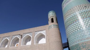bitmemiş Kalta küçük Minare Minareli Muhammed Amin Han 19. yüzyıl. Hiva, Özbekistan