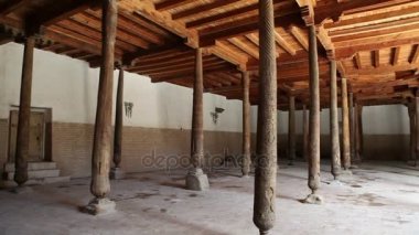 Khivan kale Ichang-Kala Cuma Camii Juma mescit. Hiva. Özbekistan.