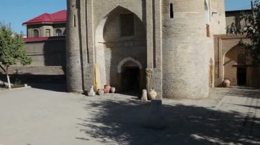 Chor küçük Char Minar, Chor Buhara, Özbekistan'ın tarihi şehir tarihi camide küçük.