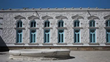 Buhara, Özbekistan, buhara Mocha yazlık veya buhara-Makhi-Hasa. Buhara Mohi Xossa Saroyi Palace, yıldızlar ve ay buhara emir ülke villası için benzer