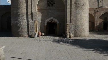 Chor küçük Char Minar, Chor Buhara, Özbekistan'ın tarihi şehir tarihi camide küçük.