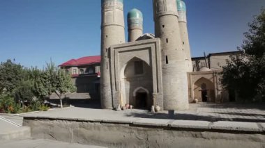 Chor küçük Char Minar, Chor Buhara, Özbekistan'ın tarihi şehir tarihi camide küçük.