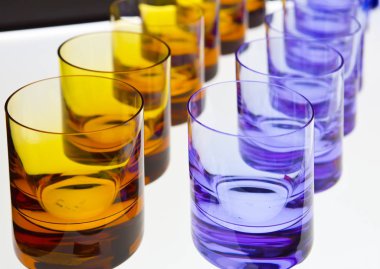 Tablo boş gözlük standları