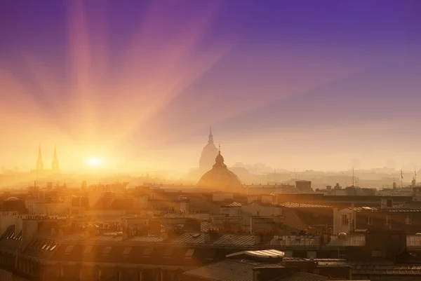 Panoramę Miasta Paryż Francja — Zdjęcie stockowe