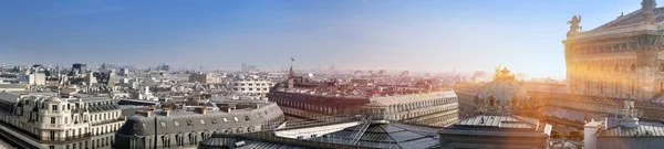 Париж Вид Воздуха Крыши — стоковое фото