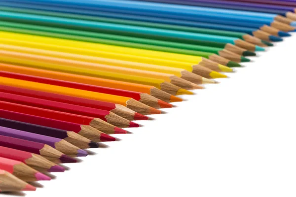 Color Pencils Row — Stock Photo, Image