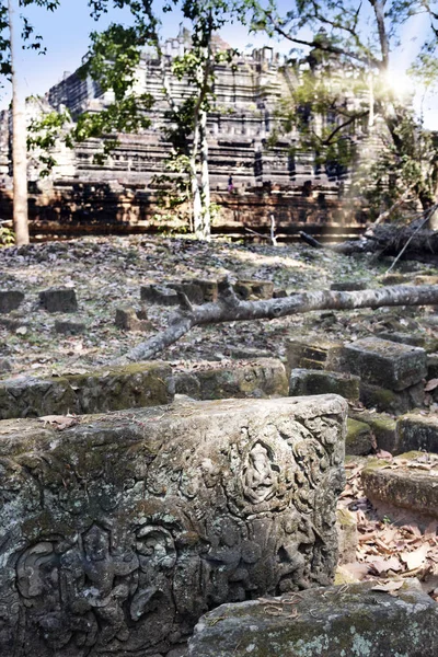 Świątynia Phimeanekas Lub Vimeanakas Ruiny Angkor Jest Świątyni Hinduskiej Wiślan — Zdjęcie stockowe