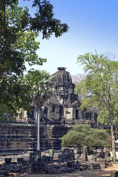 Antiguo Templo Khmer Siglo Templo Baphuon Siem Reap Camboya —  Fotos de Stock