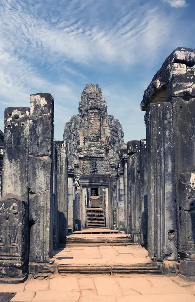 Древний Байон Xii Век Ангкор Вате Рим Рип Камбоджа — стоковое фото