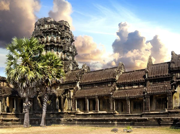 Angkor Wat Templo Siem Cosechar Cambodia —  Fotos de Stock