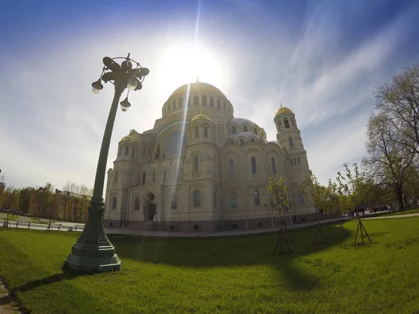 Ortodox Sjö Katedral Nicholas Kronshtadt Sankt Petersburg Ryssland — Stockfoto