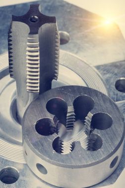 dokunun ve diğer oyma detayları, araçlar, retro etkisi