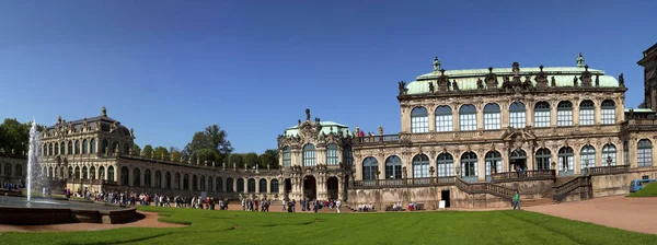 Dresden Deutschland September 2014 Zwinger Palast Xviii Century Berühmtes Historisches — Stockfoto