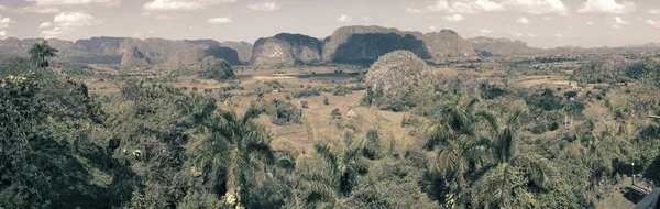 Vue Panoramique Sur Vallée Des Vinales Cuba Tonique — Photo