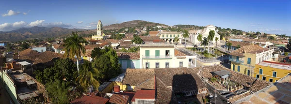 Panoramic Aerial View Trinidad Lucha Contra Bandidos Cuba — Stock Photo, Image