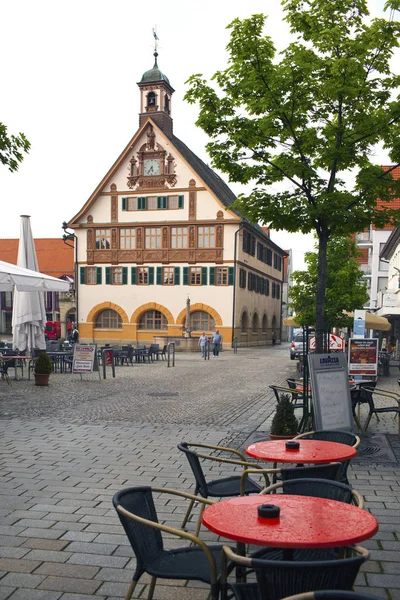 Germany May 2012 Old House Town Bavaria German — Stock Photo, Image