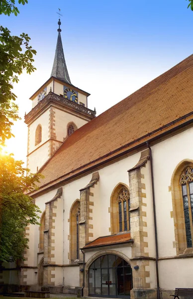 Martinskirche 1613 Metzinger Alemania — Fotografia de Stock