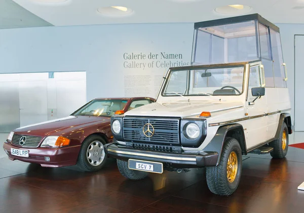 Stuttgart Alemanha Maio 2012 Carro Vintage Exposição Museu Mercedes — Fotografia de Stock