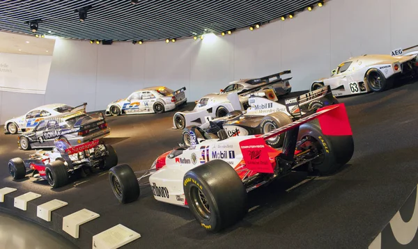 Stuttgart Germany May 2012 Racing Cars Hall Mercedes Museum — Stock Photo, Image