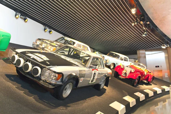 Stuttgart Duitsland Mei 2012 Racing Auto Hall Mercedes Museum — Stockfoto