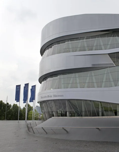 Stuttgart Almanya Mayıs 2012 Modern Araba Müzesi Mercedes Stuttgart — Stok fotoğraf