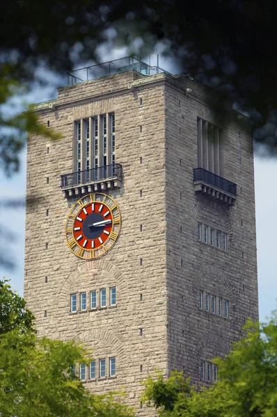 Tornet Stuttgart Centralstation — Stockfoto