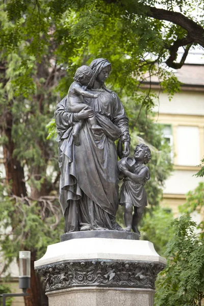 Sculpture Dans Parc Palais Ludwigsburg Stuttgart — Photo