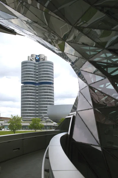 Munich Alemania Junio 2012 Museo Coches Modernos Bmw Munich Alemania — Foto de Stock