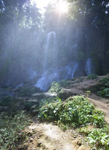 Park Soroa Wasserfall Soroa Pinar Del Rio Kuba — Stockfoto