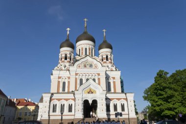 Alexander nevsky Katedrali. eski şehir, tallinn, Estonya