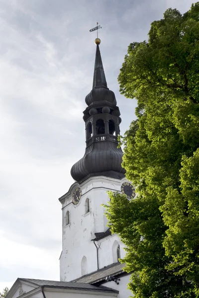 Igreja São Nicolau Niguliste Cidade Velha Tallinn Estónia — Fotografia de Stock