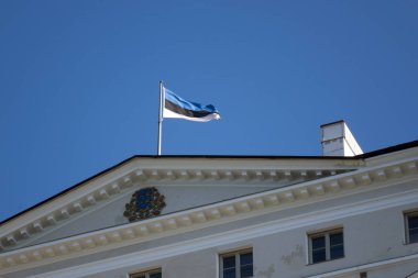 Estonya hükümeti (Stenbock) Toompea tepede ev. Eski şehir, Tallinn, Estonya