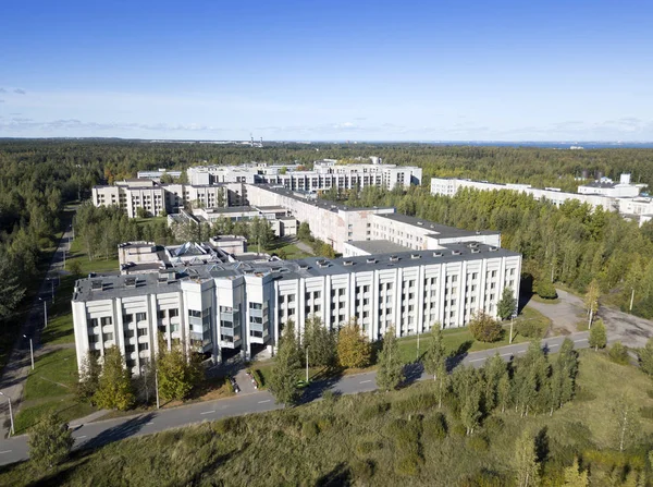 Buildings Saint Petersburg State University Spbu New Peterhof Park Area — Stock Photo, Image