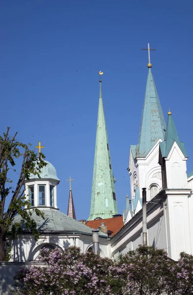 Iglesia Señora Del Dolor Riga Letonia —  Fotos de Stock