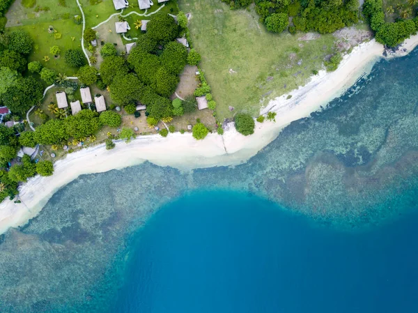 Lombok Indonésie Jižní Gili Letecký Pohled Ostrova Gili Asahan — Stock fotografie