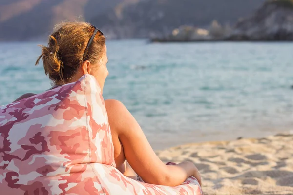 Lato, relaks na plaży — Zdjęcie stockowe