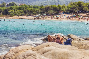 Deniz rahatlatıcı yaz