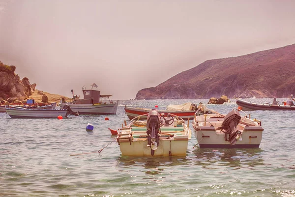 Mar y Barcos — Foto de Stock