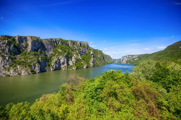 多瑙河河风景 — 图库照片